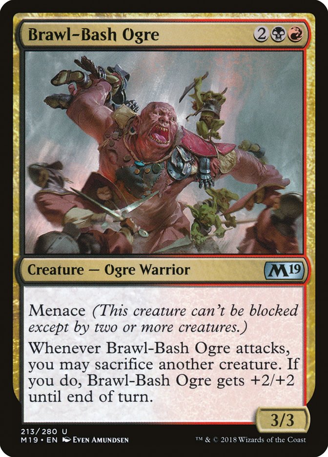 Brawl-Bash Ogre [Core Set 2019] | Gate City Games LLC
