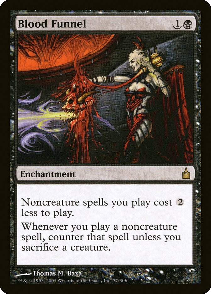 Blood Funnel [Ravnica: City of Guilds] | Gate City Games LLC