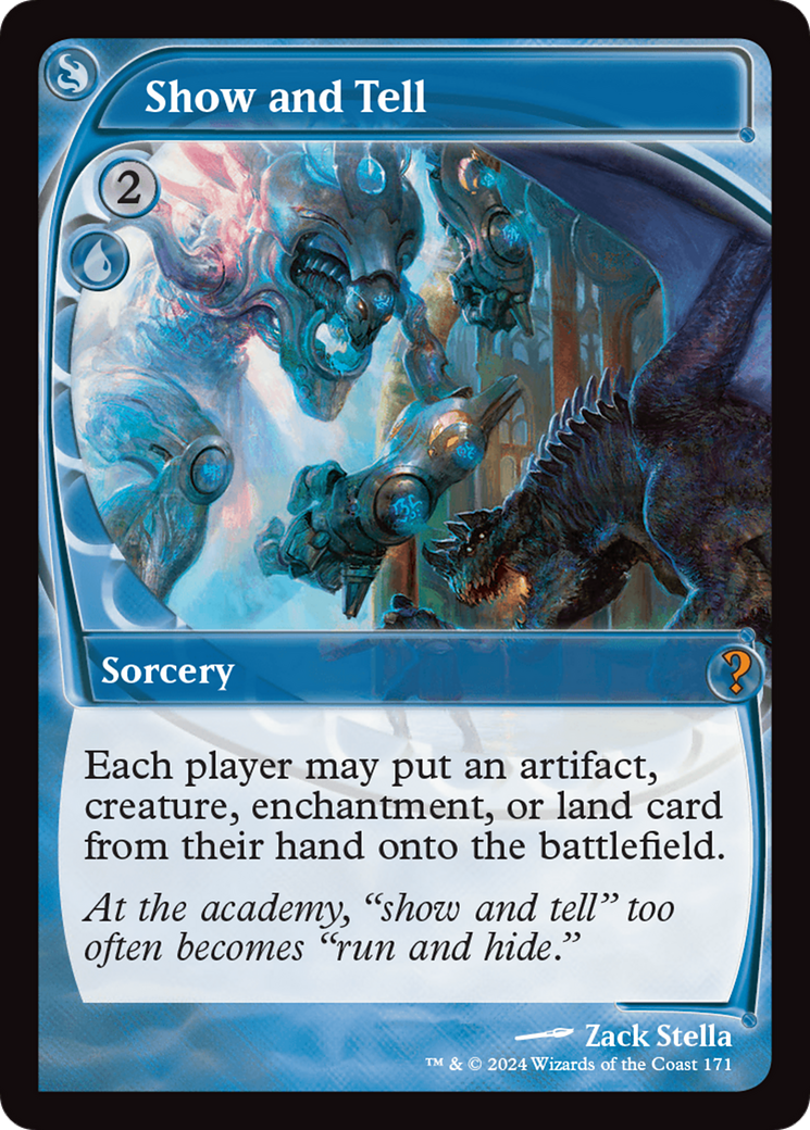 Show and Tell (Future Sight) [Mystery Booster 2] | Gate City Games LLC