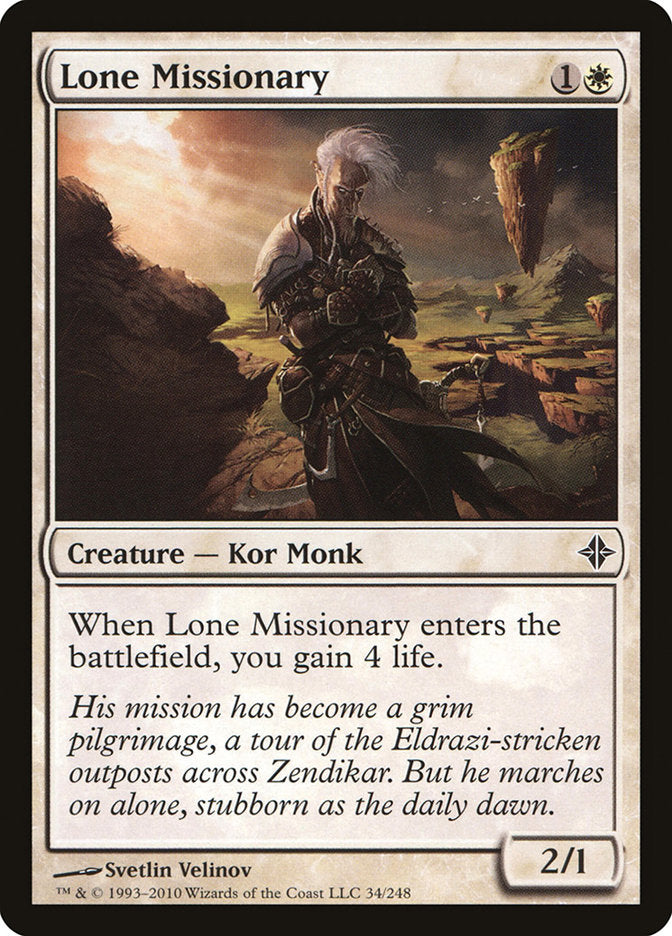 Lone Missionary [Rise of the Eldrazi] | Gate City Games LLC