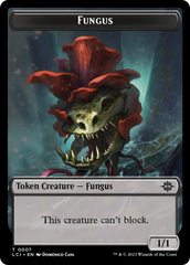Gnome // Fungus Double-Sided Token [The Lost Caverns of Ixalan Tokens] | Gate City Games LLC