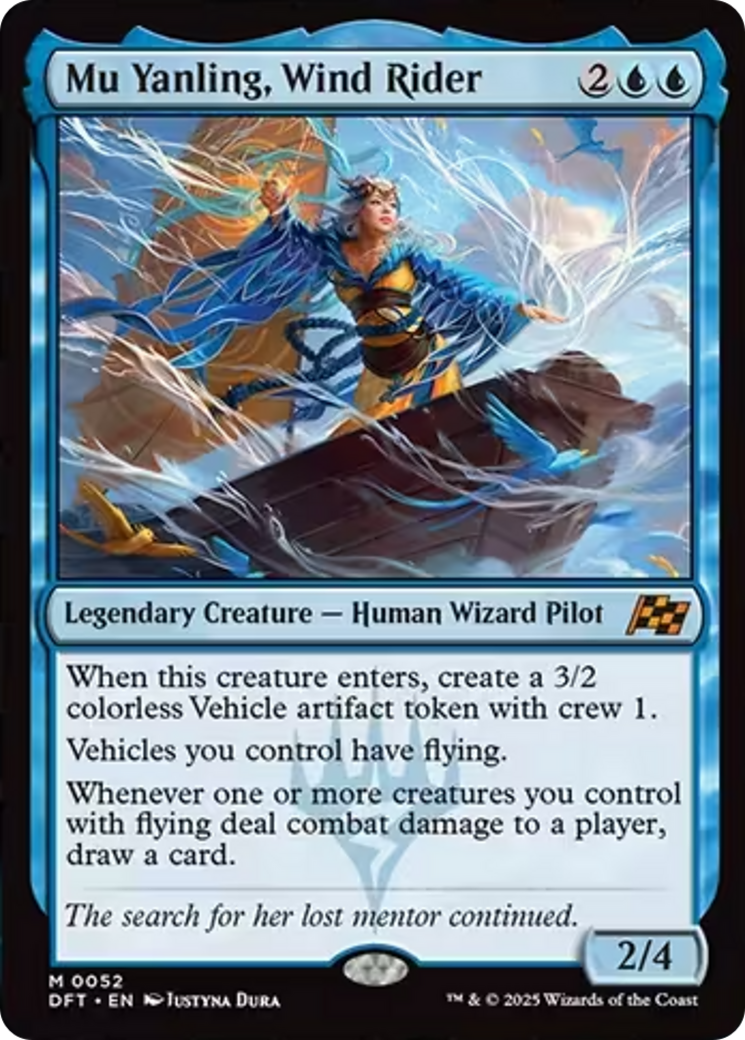 Mu Yanling, Wind Rider [Aetherdrift] | Gate City Games LLC