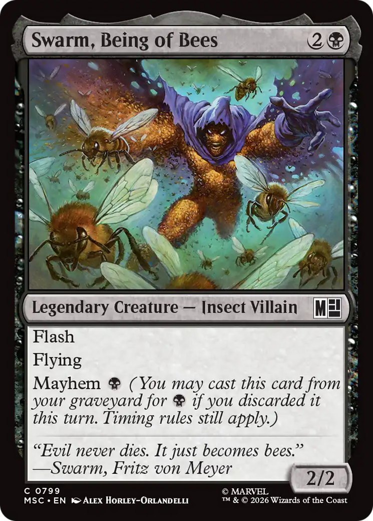 Swarm, Being of Bees [Marvel Super Heroes Commander] | Gate City Games LLC
