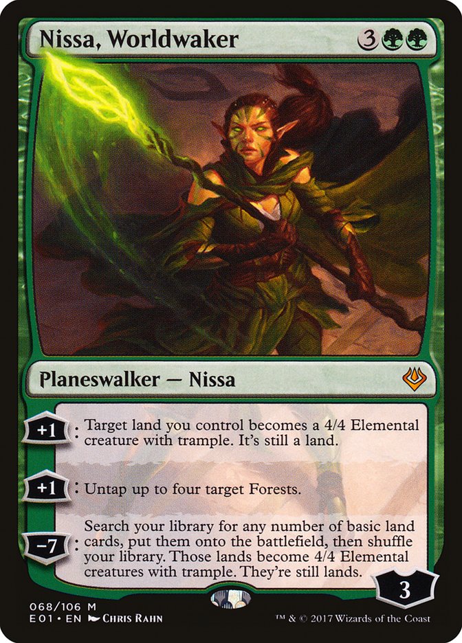 Nissa, Worldwaker [Archenemy: Nicol Bolas] | Gate City Games LLC