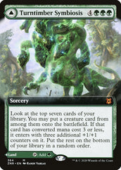 Turntimber Symbiosis // Turntimber, Serpentine Wood (Extended Art) [Zendikar Rising] | Gate City Games LLC