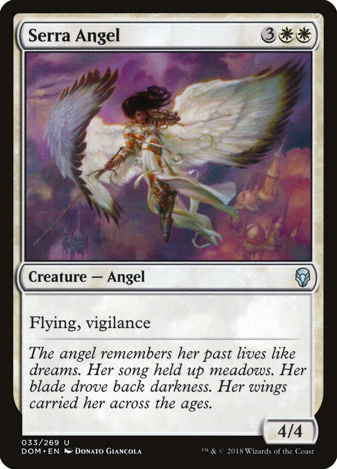 Serra Angel [Dominaria] | Gate City Games LLC