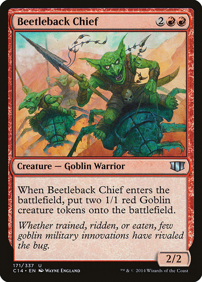 Beetleback Chief [Commander 2014] | Gate City Games LLC