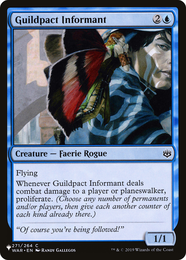 Guildpact Informant [The List] | Gate City Games LLC