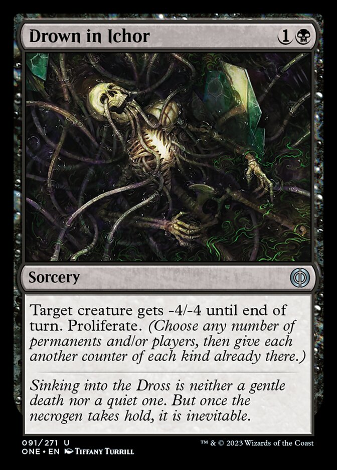 Drown in Ichor [Phyrexia: All Will Be One] | Gate City Games LLC