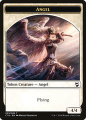 Zombie // Angel Double-Sided Token [Commander 2018 Tokens] | Gate City Games LLC