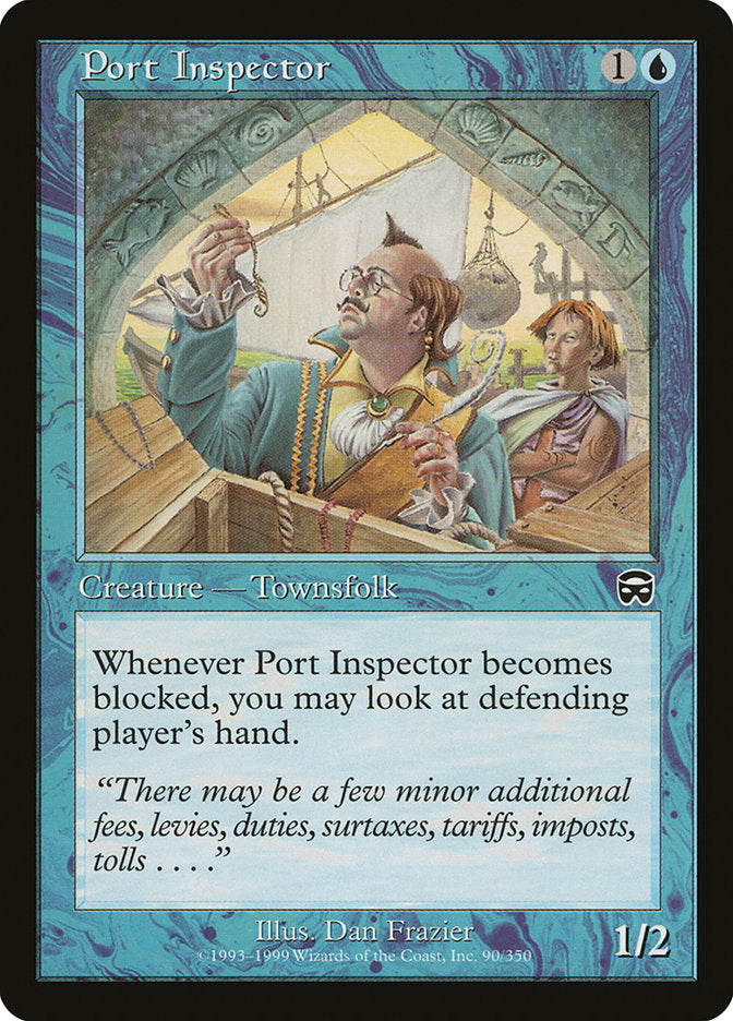 Port Inspector [Mercadian Masques] | Gate City Games LLC
