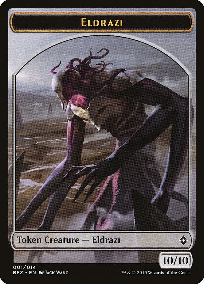 Eldrazi Token [Battle for Zendikar Tokens] | Gate City Games LLC