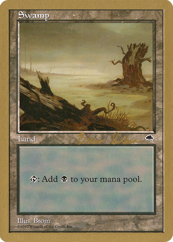 Swamp (bs340) (Brian Selden) [World Championship Decks 1998] | Gate City Games LLC