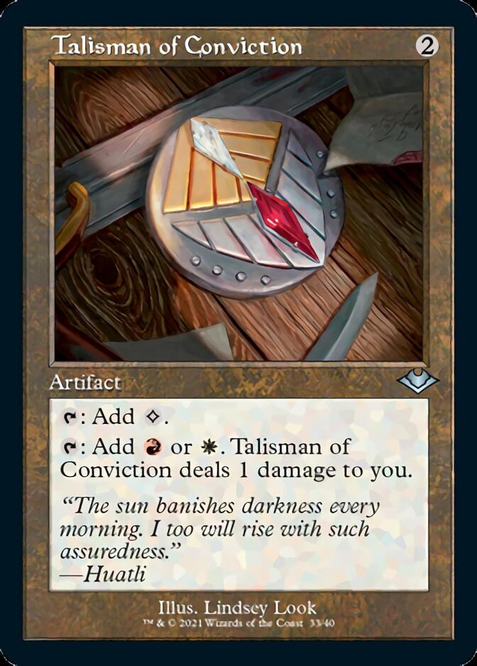 Talisman of Conviction (Retro) [Modern Horizons] | Gate City Games LLC