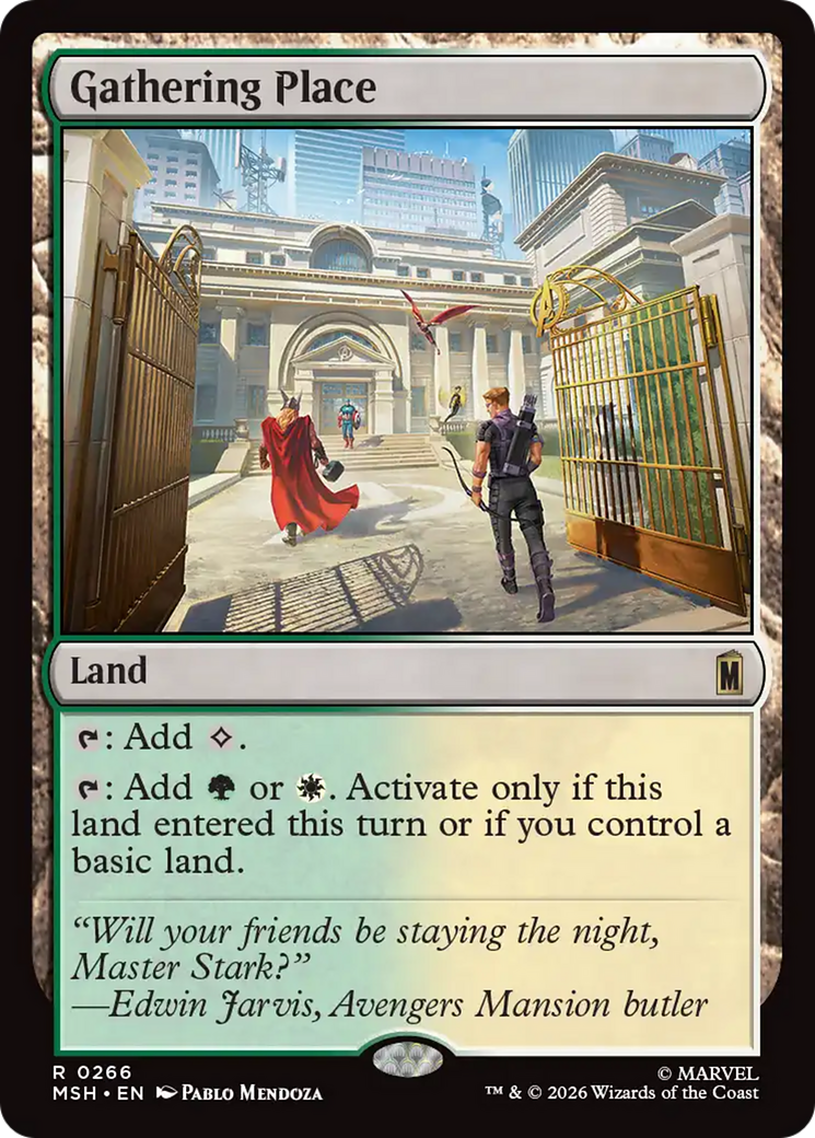 Gathering Place [Marvel Super Heroes] | Gate City Games LLC