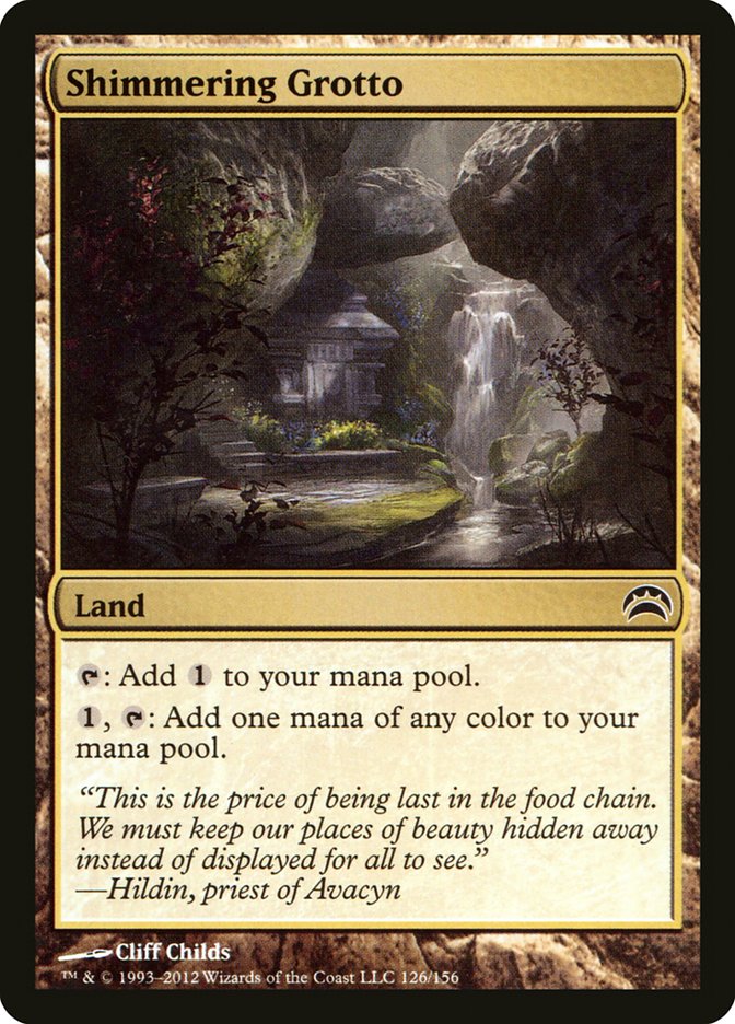 Shimmering Grotto [Planechase 2012] | Gate City Games LLC