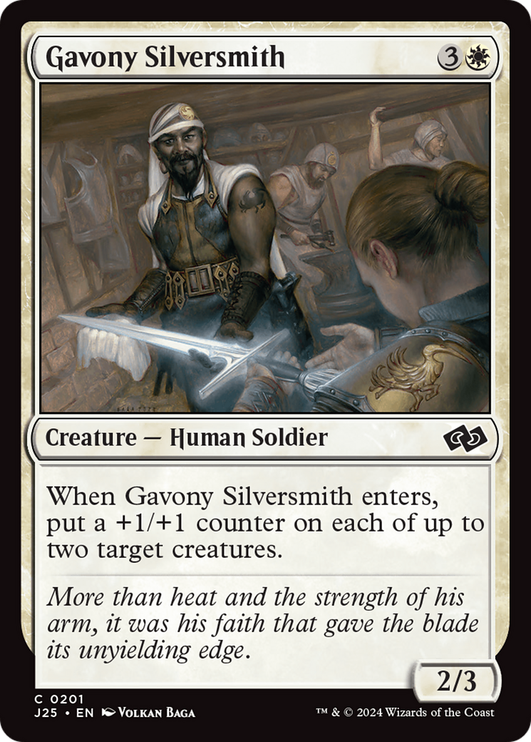 Gavony Silversmith [Foundations Jumpstart] | Gate City Games LLC