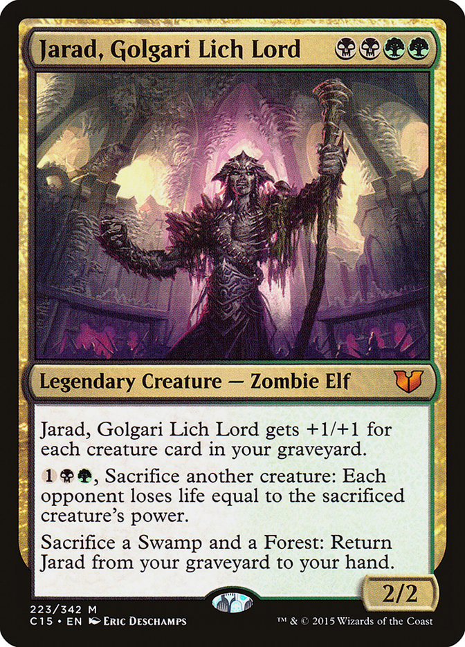 Jarad, Golgari Lich Lord [Commander 2015] | Gate City Games LLC