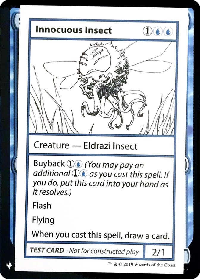 Innocuous Insect [Mystery Booster Playtest Cards] | Gate City Games LLC