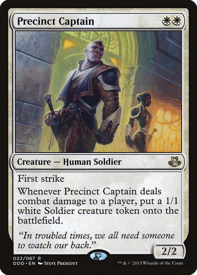Precinct Captain [Duel Decks: Elspeth vs. Kiora] | Gate City Games LLC