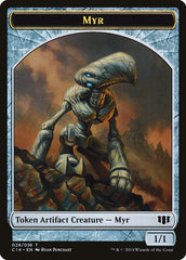 Myr // Pentavite Double-Sided Token [Commander 2014 Tokens] | Gate City Games LLC