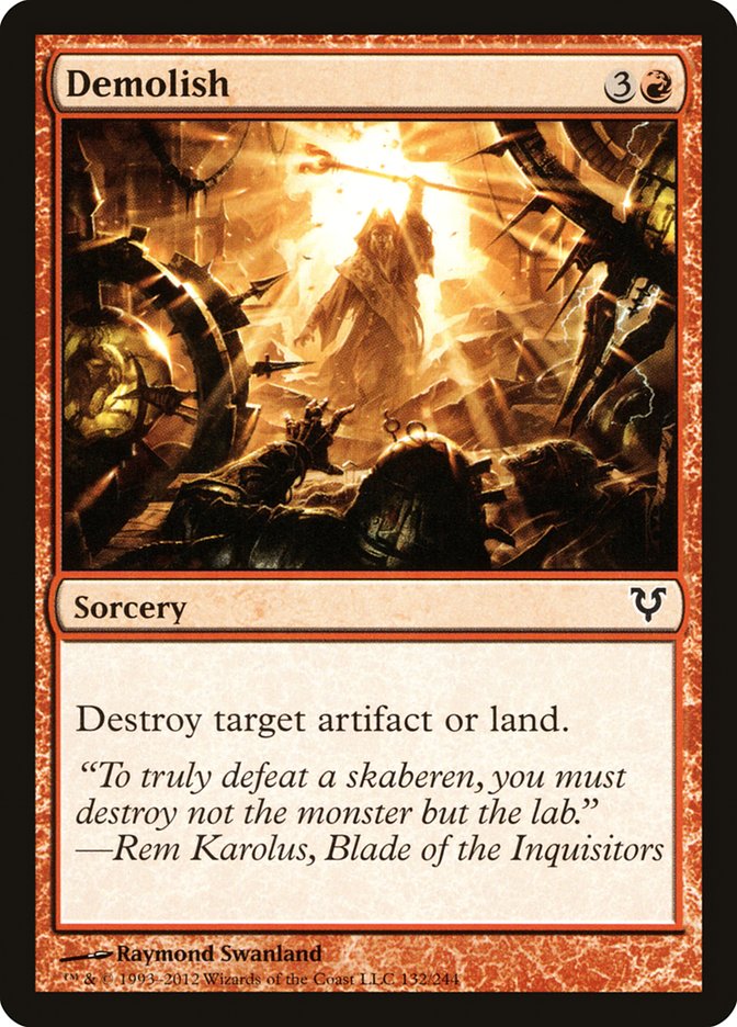Demolish [Avacyn Restored] | Gate City Games LLC
