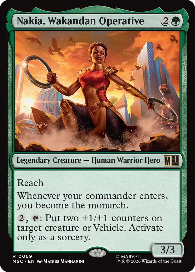 Nakia, Wakandan Operative [Marvel Super Heroes Commander] | Gate City Games LLC