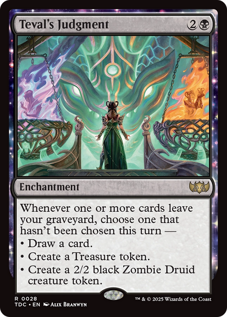 Teval's Judgment [Tarkir: Dragonstorm Commander] | Gate City Games LLC