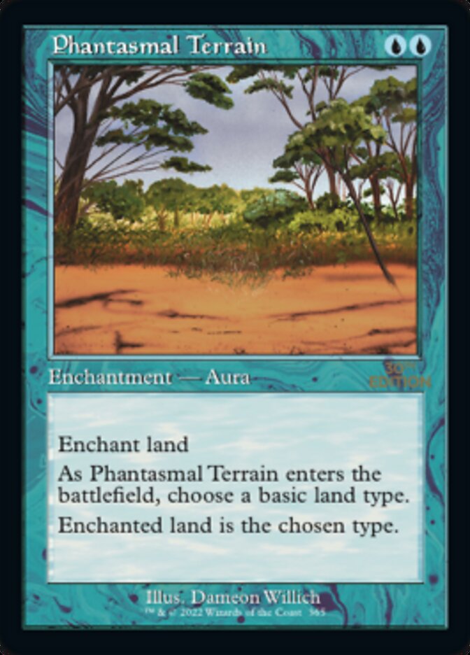 Phantasmal Terrain (Retro) [30th Anniversary Edition] | Gate City Games LLC