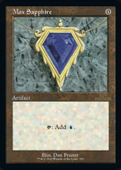Mox Sapphire (Retro) [30th Anniversary Edition] | Gate City Games LLC