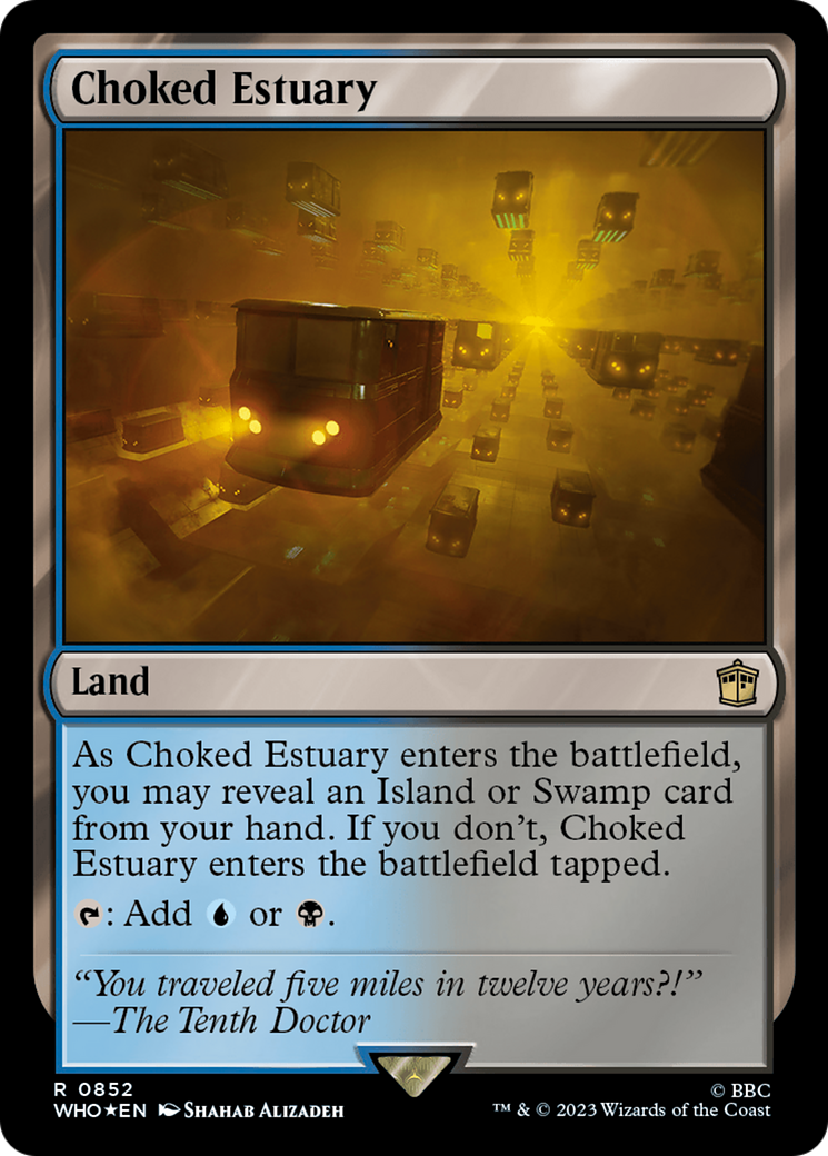 Choked Estuary (Surge Foil) [Doctor Who] | Gate City Games LLC