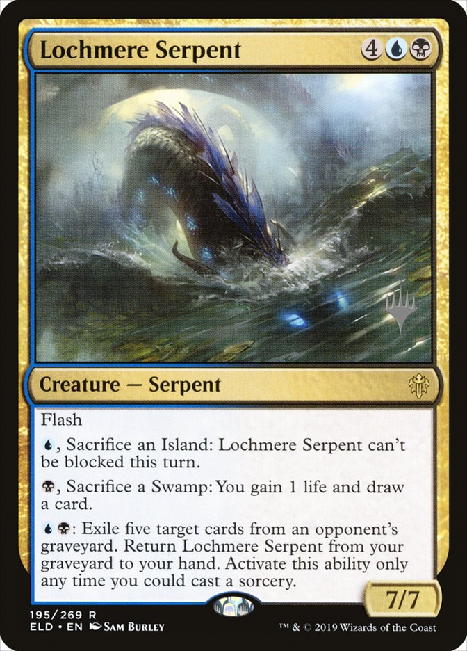 Lochmere Serpent (Promo Pack) [Throne of Eldraine Promos] | Gate City Games LLC