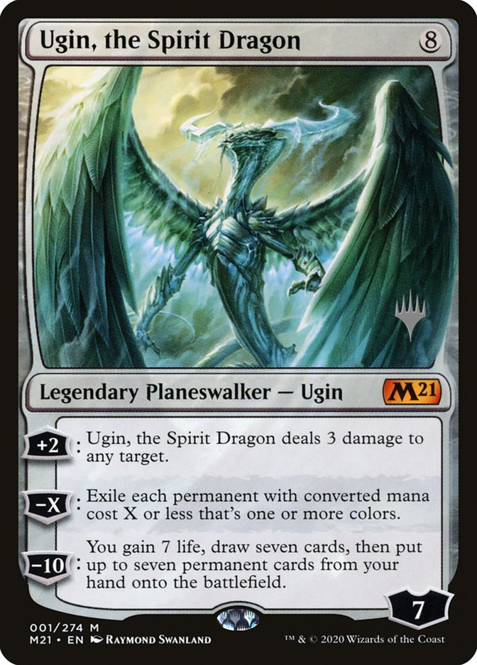 Ugin, the Spirit Dragon (Promo Pack) [Core Set 2021 Promos] | Gate City Games LLC