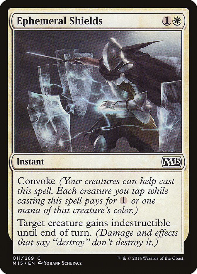 Ephemeral Shields [Magic 2015] | Gate City Games LLC