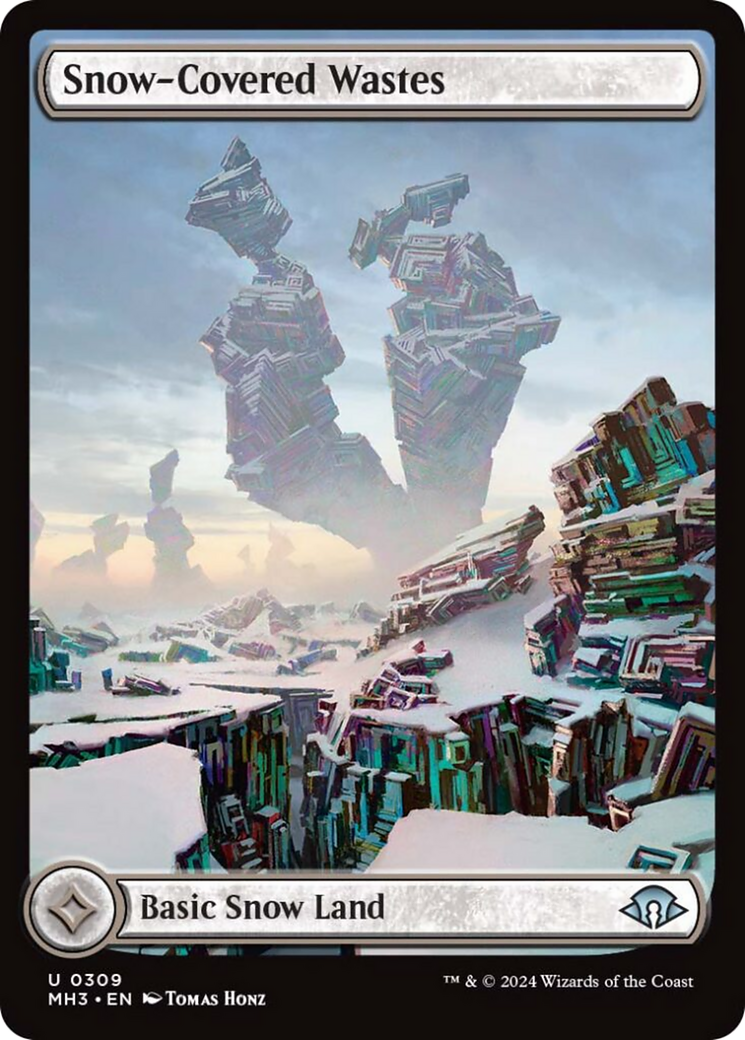 Snow-Covered Wastes (0309) [Modern Horizons 3] | Gate City Games LLC
