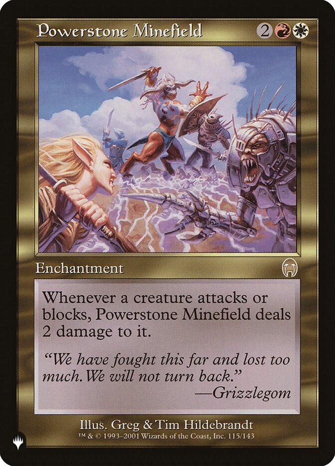 Powerstone Minefield [The List] | Gate City Games LLC