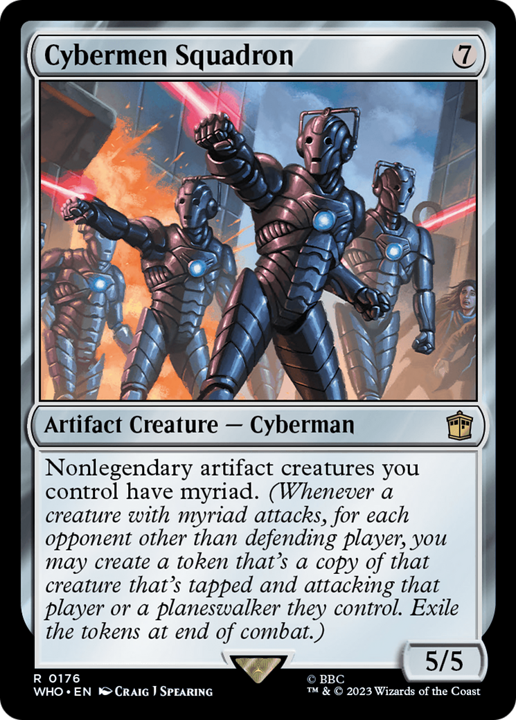 Cybermen Squadron [Doctor Who] | Gate City Games LLC