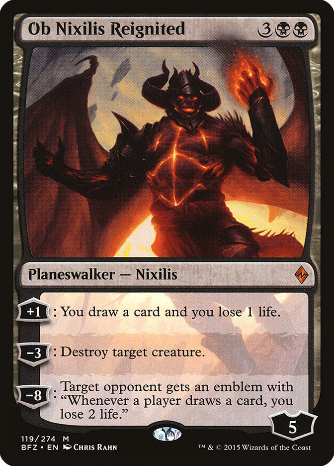 Ob Nixilis Reignited [Battle for Zendikar] | Gate City Games LLC