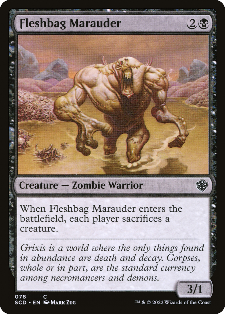 Fleshbag Marauder [Starter Commander Decks] | Gate City Games LLC