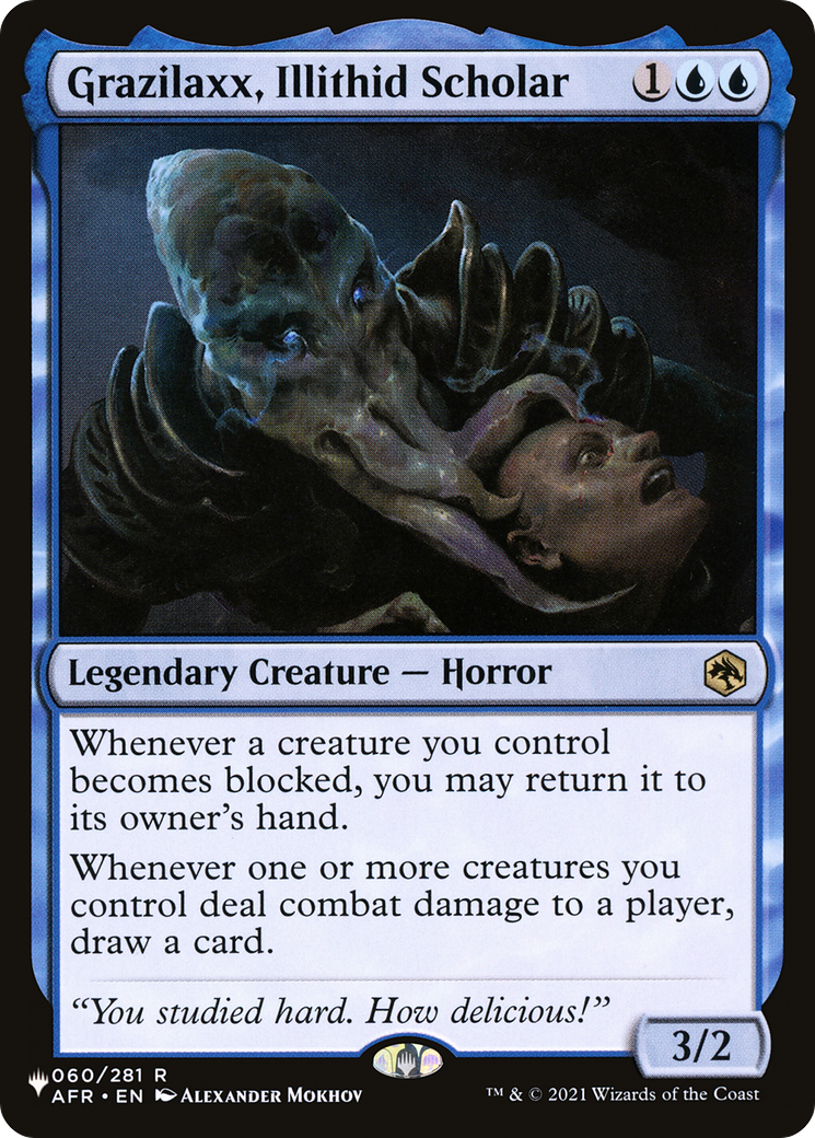 Grazilaxx, Illithid Scholar [The List] | Gate City Games LLC