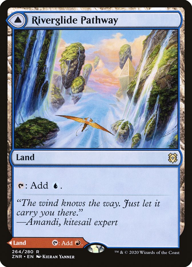 Riverglide Pathway // Lavaglide Pathway [Zendikar Rising] | Gate City Games LLC