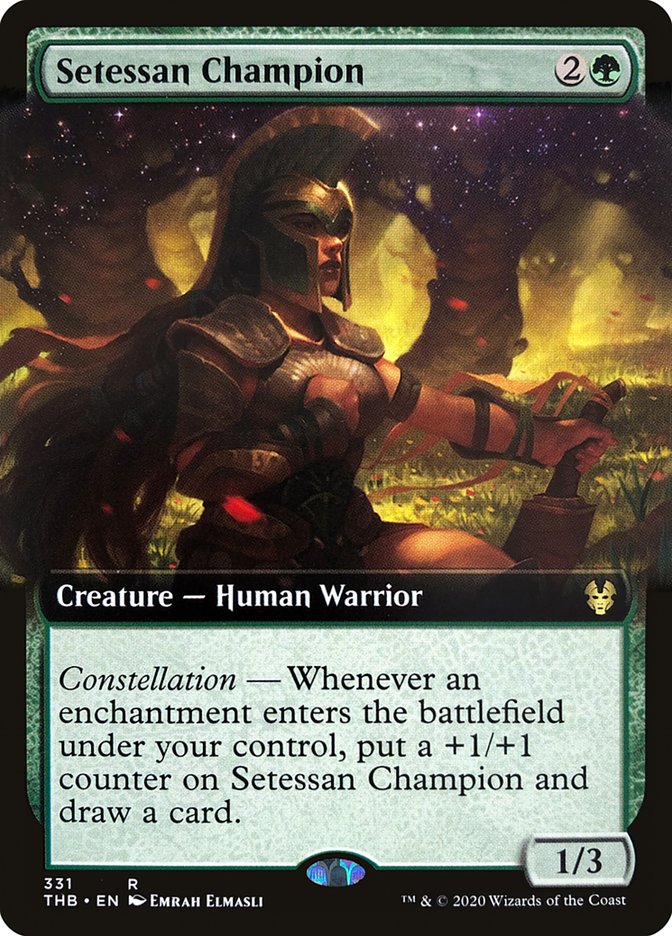 Setessan Champion (Extended Art) [Theros Beyond Death] | Gate City Games LLC