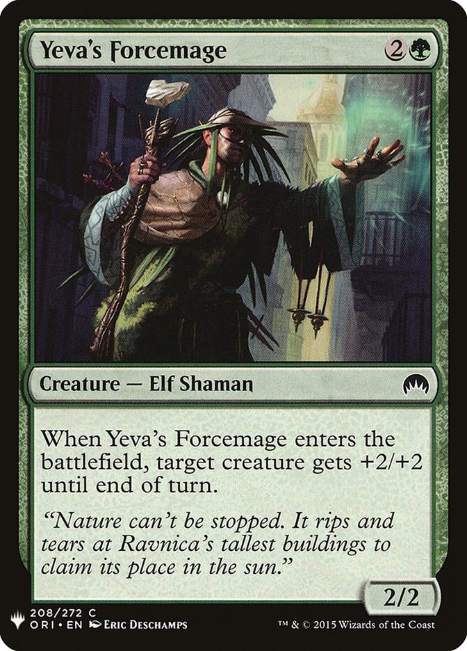 Yeva's Forcemage [Mystery Booster] | Gate City Games LLC