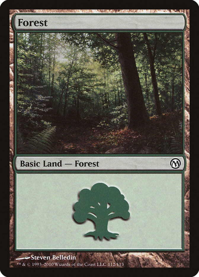 Forest (112) [Duels of the Planeswalkers] | Gate City Games LLC