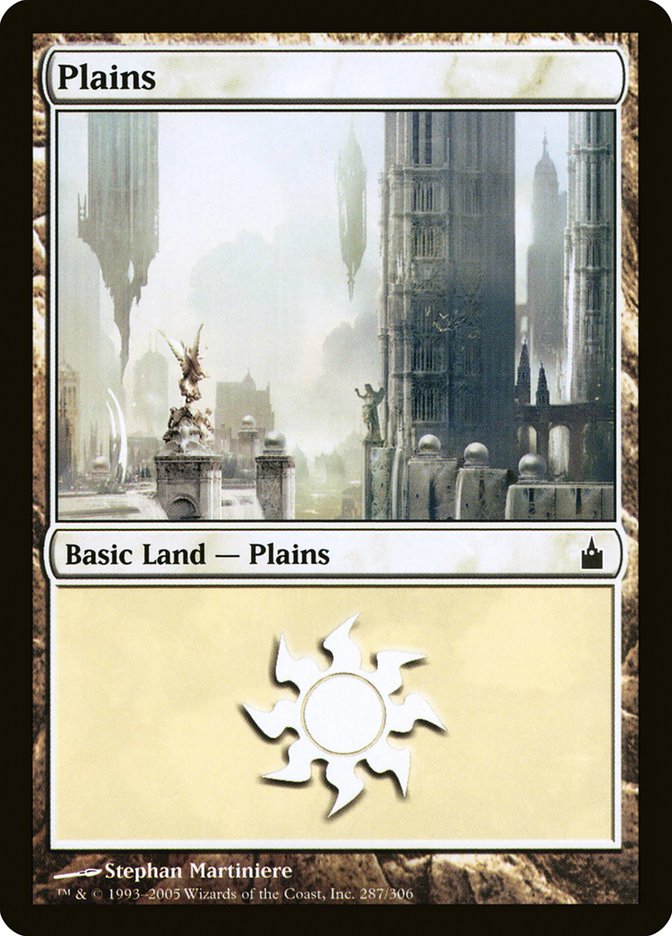 Plains (287) [Ravnica: City of Guilds] | Gate City Games LLC