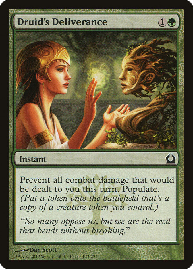 Druid's Deliverance [Return to Ravnica] | Gate City Games LLC