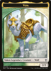 Voja // Saproling Double-Sided Token [Guilds of Ravnica Guild Kit Tokens] | Gate City Games LLC