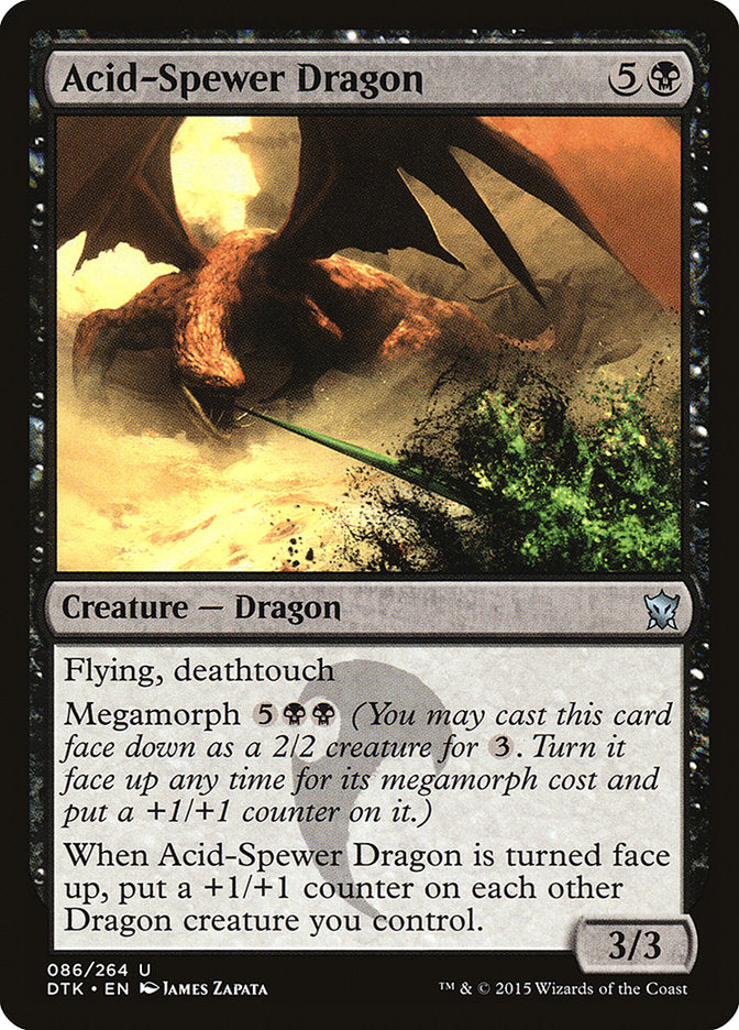 Acid-Spewer Dragon [Dragons of Tarkir] | Gate City Games LLC