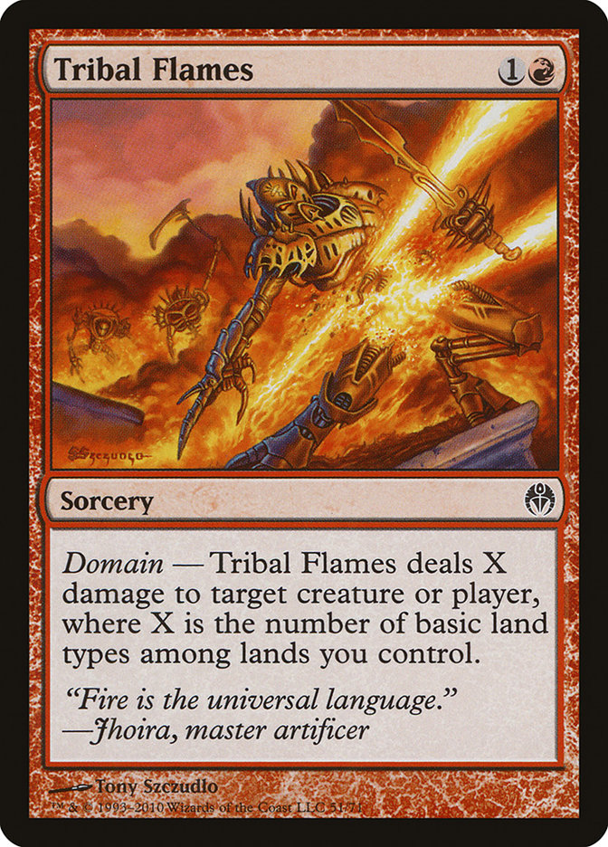 Tribal Flames [Duel Decks: Phyrexia vs. the Coalition] | Gate City Games LLC