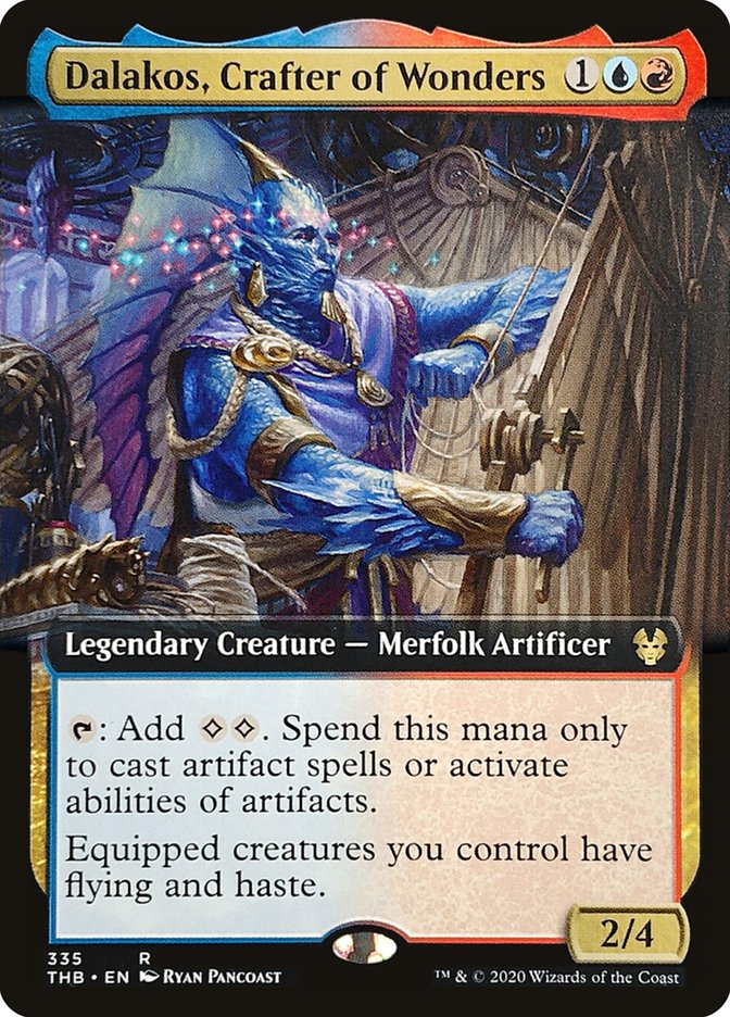 Dalakos, Crafter of Wonders (Extended Art) [Theros Beyond Death] | Gate City Games LLC